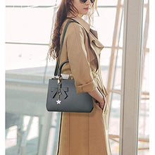 Carica l&#39;immagine nel visualizzatore di Gallery, URAQT Borsa a Mano Donna, Borse a Spalla Donna in PU Pelle, #3 Grigio