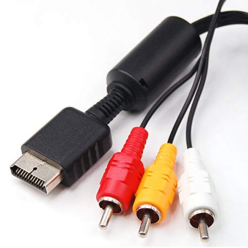 DIGIFLEX Cavo Audio Video per Sony Playstation 2 e 3 (PS2 e PS3) - 1.8 Metri