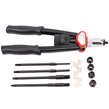 Carica l&#39;immagine nel visualizzatore di Gallery, CCLIFE Pinza rivettatrice professionale con150 rivetti filettati M5 M6 M8... - Ilgrandebazar
