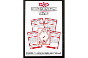 Asmodee Italia- Dungeons & Dragons-5a Edizione-Carte Incantesimo ARCANO,... - Ilgrandebazar