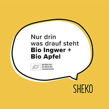 Carica l&#39;immagine nel visualizzatore di Gallery, SHEKO Ginga Bio - 6 shot con estratto di zenzero e mela - Succo ginger ale...