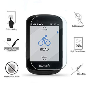 MWOOT 3 Pezzi Pellicole in Vetro Temperato per Garmin Edge 830 530, Anti...