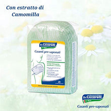 Carica l&#39;immagine nel visualizzatore di Gallery, Dr. Ciccarelli Spugna Guanto Presaponato - Pacco da 20 Pezzi - Ilgrandebazar