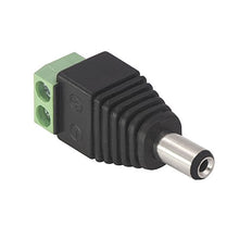 Carica l&#39;immagine nel visualizzatore di Gallery, Vce 6 paia 5.5 mm x 2.1 DC connettore maschio e femmina adattatori 12 V...