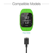 Carica l'immagine nel visualizzatore di Gallery, TUSITA Caricatore per Polar M430 - USB Cavo di Ricarica Caricabatterie 1-PACK - Ilgrandebazar