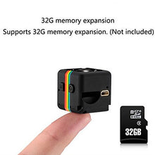 Carica l'immagine nel visualizzatore di Gallery, Mini telecamera SQ11 HD, Sansnail con visione notturna e risoluzione 1080p...