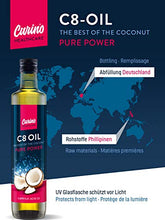 Carica l&#39;immagine nel visualizzatore di Gallery, Olio C8 MCT da olio di cocco puro al 100% acido caprilico 500 ml - inodore e...