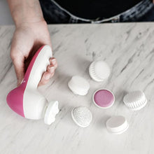 Carica l&#39;immagine nel visualizzatore di Gallery, Spazzola per Viso Elettrica 7 en 1 - Stimolare la crescita del collagene... - Ilgrandebazar