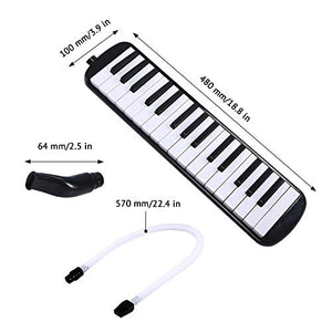 Melodica 32 Tasti Tastiera Stile Pianoforte Imposta Strumento Fisarmonica... - Ilgrandebazar