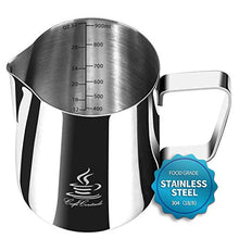 Carica l'immagine nel visualizzatore di Gallery, FlamGen Bricco per Latte in Acciaio Inox, Brocca Schiuma di 900ml/32oz
