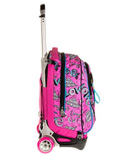 Carica l&#39;immagine nel visualizzatore di Gallery, TROLLEY SEVEN NEW JACK - KEYS - Rosa - SGANCIABILE e LAVABILE - 35 Lt -