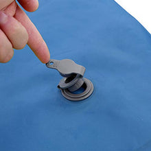 Carica l&#39;immagine nel visualizzatore di Gallery, Semoo Materassino Gonfiabile da Campeggio Ultraleggero, Pad Blu Con Almohada