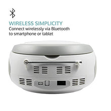 Carica l&#39;immagine nel visualizzatore di Gallery, LONPOO Lettore CD Portatile, Radio Portatili Boombox MP3 Portatili...
