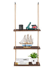 Carica l'immagine nel visualizzatore di Gallery, SOLEDI Mensola da Muro Decor e Archiviazione 2 in 1 Scaffale 3 Livelli
