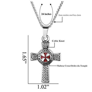 Zysta – Collana da Uomo e Donna in Acciaio Inox con Ciondolo a Forma di...