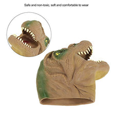 Carica l&#39;immagine nel visualizzatore di Gallery, Dinosauro Mano Puppet Gloves, 6 Pollici Tyrannosaurus Rex Gioco di Marrone - Ilgrandebazar