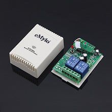 Carica l&#39;immagine nel visualizzatore di Gallery, eMylo DC 24 V 2 canali 433 Mhz telecomando RF modulo relè senza fili...