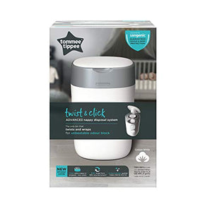 Tommee Tippee Sangenic Sistema Avanzato di Smaltimento Pannolini Twist Bianco