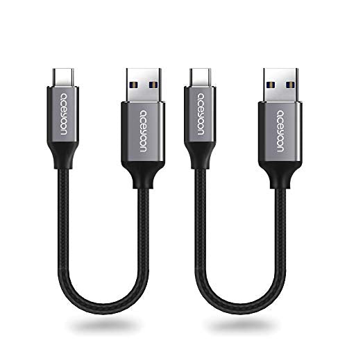 aceyoon Cavo USB Type C Corto 30 cm 2 Pezzi C a usbc 30cm*2 - Ilgrandebazar