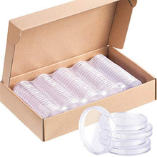 Carica l&#39;immagine nel visualizzatore di Gallery, 100 Pezzi 40 mm Capsule di Monete Rotondo Portamonete Plastica Forniture per... - Ilgrandebazar