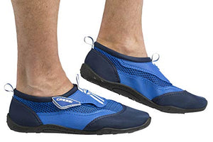 Cressi Reef, Scarpette Adatte per Mare e Sport 42 EU, Blu(Azzurro/Blu)
