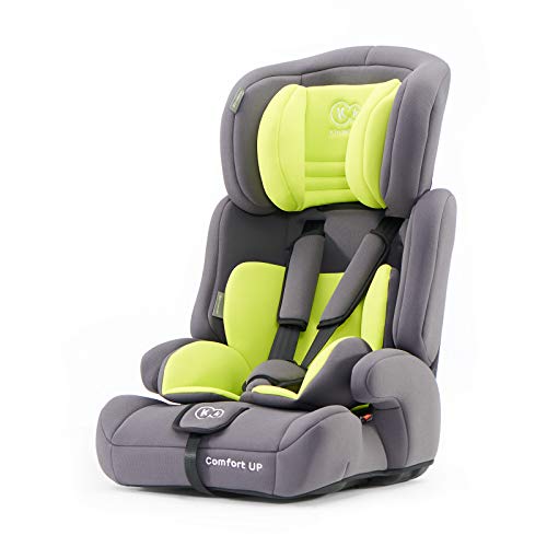 Kinderkraft Seggiolino Auto COMFORT UP, Poggiatesta Regolabile, Giallo