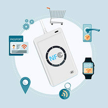 Carica l'immagine nel visualizzatore di Gallery, NIERBO Lettore NFC Scrittore di Smart Card ACR122U RFID...
