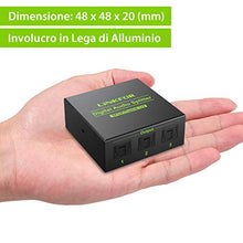 Carica l'immagine nel visualizzatore di Gallery, LiNKFOR 1X3 Splitter Ottico Audio 3 Porte 5.1CH SPDIF 1pz 1M Cavo - Ilgrandebazar