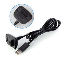 Carica l&#39;immagine nel visualizzatore di Gallery, Neuftech - Cavo USB di Caricatore per Xbox 360 360 - Nero