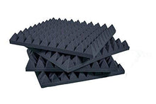 Carica l&#39;immagine nel visualizzatore di Gallery, Pannelli Fonoassorbenti Piramidali Correzione Acustica 50x50x6 D25 Pacco Da... - Ilgrandebazar