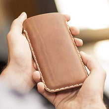 Carica l'immagine nel visualizzatore di Gallery, Marrone scuro caso in pelle custodia per Samsung Galaxy S9 S8 cover case - Ilgrandebazar