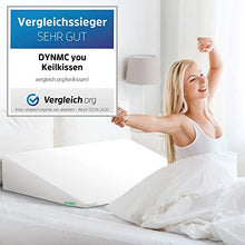 Carica l&#39;immagine nel visualizzatore di Gallery, DYNMC you Cuscino a Cuneo per Letto - Antireflusso Adulti White