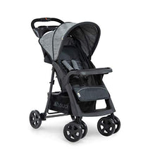 Carica l&#39;immagine nel visualizzatore di Gallery, Hauck Passeggino Shopper Neo 2 - Passeggino Compatto dalla Nascita fino a 25 kg - Passeggino Pieghevole con 2 Portabibite, Reclinabile con Finestrina - Grande Cesto Portaoggetti - Grigio