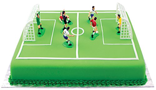 PME FS009 Kit Calcio per Decorazione Torte, alluminio, Multicolore
