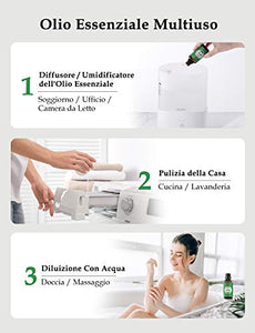 VicTsing Homasy Olio Essenziale Biologici Puri Naturali - 50ml Oli - Ilgrandebazar
