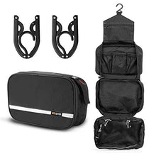 Carica l&#39;immagine nel visualizzatore di Gallery, GHB Beauty Case da Viaggio Borsa Toilette Cosmetico Bag Impemeabile Nero