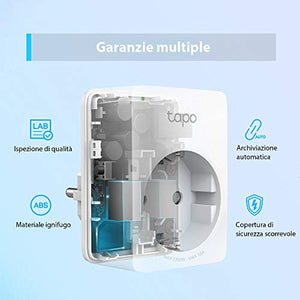 TP-Link Presa Intelligente WiFi Smart Plug, Compatibile con Alexa e Google...