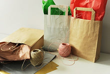 Carica l'immagine nel visualizzatore di Gallery, Carte Dozio - Shopper in Sealing color Avana, maniglia ritorta, f.to 18+8x24