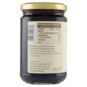Agrisicilia Confettura Extra di Gelsi Neri - 360 g
