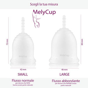 Melycup Coppetta Mestruale 2° Generazione Small Morbida Intimo Donna - Ilgrandebazar