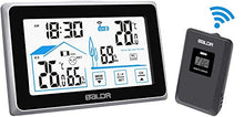 Carica l&#39;immagine nel visualizzatore di Gallery, FLYLAND Stazione meteorologica Wireless,Stazione di previsione del black - Ilgrandebazar