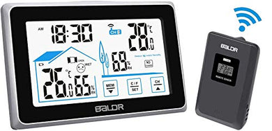 FLYLAND Stazione meteorologica Wireless,Stazione di previsione del black - Ilgrandebazar