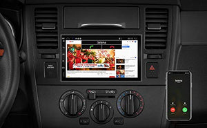 YUNTX Android 10.0 Doppio Din Autoradio - GPS 2 Din - Telecamera Posteriore Gratuiti - 7 Pollice - Supporto DAB + / Controllo del volante / 4G / WiFi/Bluetooth/Mirrorlink/Carplay/USB/SD - Ilgrandebazar