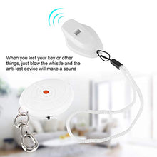Carica l'immagine nel visualizzatore di Gallery, Chiave Finder, ABS Materiale Fischio Trigger Anti-perso White