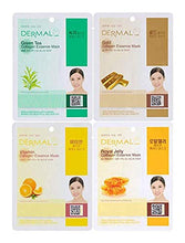 Carica l&#39;immagine nel visualizzatore di Gallery, DERMAL 16 Combo Pack Collagen Essence Facial Mask Sheet - The Ultimate... - Ilgrandebazar