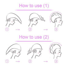Carica l&#39;immagine nel visualizzatore di Gallery, Magicfun Asciugamano per Capelli Turbante, 2 Pezzi Quadrato... - Ilgrandebazar