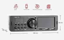 Carica l'immagine nel visualizzatore di Gallery, Autoradio Bluetooth RDS ieGeek, Stereo 60WX4 Supporta...