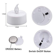 Carica l&#39;immagine nel visualizzatore di Gallery, YHY Candele a LED 50pcs Lumini da Tè Tealight Elettrica Luce Calda Senza 1*50 - Ilgrandebazar