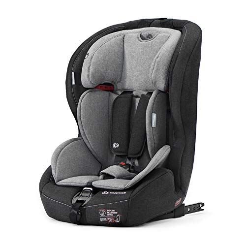 Kinderkraft Seggiolino Auto SAFETY FIX, con Isofix, Poggiatesta Grigio - Ilgrandebazar