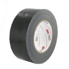 Carica l'immagine nel visualizzatore di Gallery, 3M 36235 Duct Tape 1900 Nastro Telato per Riparazioni, Nero 50 mm,